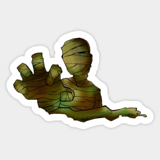 Mummy Alive Sticker